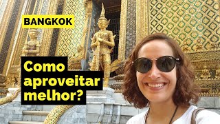 O QUE FAZER em BANGKOK Roteiro de 3 dias Guia PRÃTICO [upl. by Airemaj]