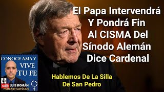 ¿El Papa Intervendrá Pondrá Fin Al CISMA Sínodo Alemán❓️Cardenal Pell Silla de San Pedro Luis Roman [upl. by Airretnahs]