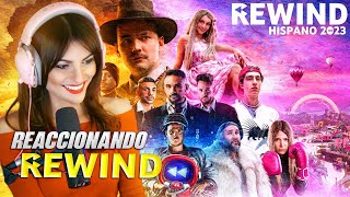 REACCIÓN REFERENCIAS y OPINIÓN DEL REWIND HISPANO 2023  Cristinini [upl. by Nesline]