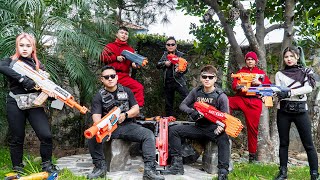 LTT Nerf War  Captain SEAL X Warriors Use Nerf Guns Fight Crime Group Dr Lee Professional Gunner [upl. by Karleen]