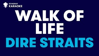 Dire Straits  Walk Of Life Karaoke With LyricsStingrayKaraoke [upl. by Reis]