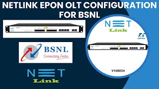 Netlink OLT Configuration for BSNL Service  StepbyStep Guide [upl. by Fatima]