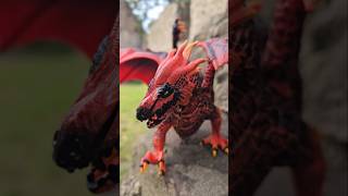 Eldrador Creatures von Schleich  Feuerdrache schleich eldrador festung lava feuer [upl. by Aihsotal]