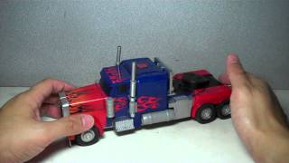 Transformers HFTD Stealth Force Optimus Prime Speed Stars [upl. by Tull516]