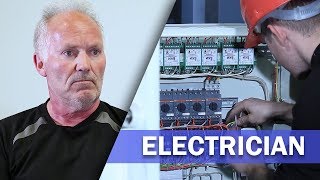 Job Talks  Electrician  Tom Explains the 3 Types of Electrician Licenses [upl. by Callista]