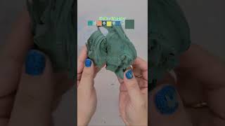 ASMR Color Mixing  Clay Cracking  Guess TheColorChallenge  Oddly Satisfying Relaxing Sound [upl. by Joyann340]