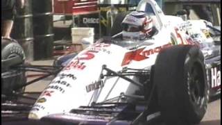 1993 NIGEL MANSELL FIRST TEST IN A INDYCAR [upl. by Bolen]