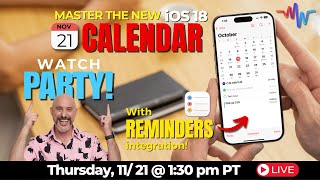 🎉Watch Party Master iOS 18 Calendar Tips 🗓️ [upl. by Scever]