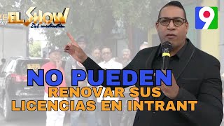 Denuncia Motoconchistas dicen no pueden renovar sus licencias en INTRANT El Show del Mediodía [upl. by Rein937]