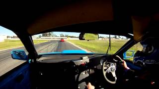 V8 WRX Hayleyracing First test lap at Winton [upl. by Barrus218]