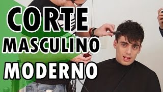 CORTE DE CABELO MASCULINO REPICADO  PASSO A PASSO [upl. by Niwroc437]