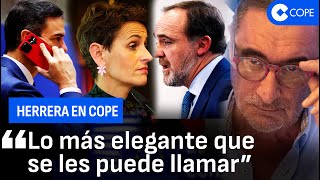 quotEscoriaquot Herrera reacciona a la contundente definición que hacen del PSOE en UPN [upl. by Tavia381]