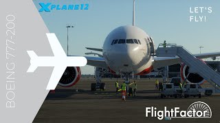 🌀B772 Beta FlightFactorXplane12 ULLIUUWWVATSIM [upl. by Dellora131]