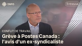 2e jour de grève chez Postes Canada  vers un long conflit de travail  Dabord linfo [upl. by Janey]