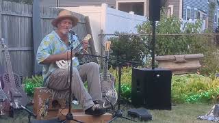 Rev Robert from Clarksdale Mississippi performed in Maggies backyard gazebo [upl. by Filbert]