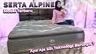 Spring Bed SERTA Alpine Dengan Fitur Bebas Virus ViroSafe  Review Kasur Yang Bagus amp Nyaman [upl. by Ianaj]