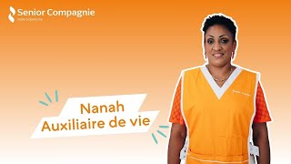 Nanah Auxiliaire de Vie chez Senior Compagnie Paris 11 [upl. by Leveroni594]