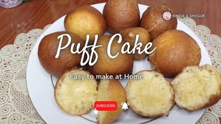 Puff Cake Recipe  Easy To Make At Home  ‎wsm808  ‎Afsarvinss supportmychannel [upl. by Swee107]