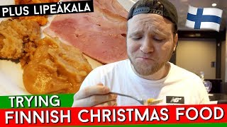 TRYING FINNISH CHRISTMAS FOOD [upl. by Alonzo]