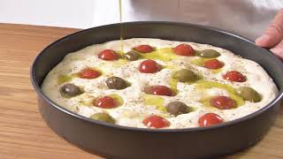 Focaccia Barese  Video Ricetta [upl. by Wina]