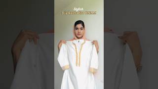 Diy kurta for ONAM  painting on fabric  diy ideas  simple onam look shorts diy painting [upl. by Sinegold]