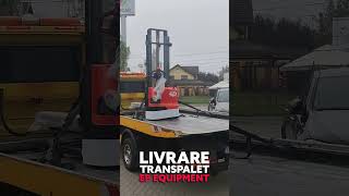 Livrare Transpalet EP equipment [upl. by Sumetra431]