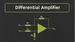 Operational Amplifier OpAmp as Differential Amplifier or OpAmp as subtractor With Examples [upl. by Aziaf]