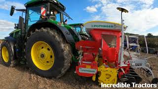 2023 John Deere 7R 330 Gen2 90 Litre 6Cyl Diesel Large Tractor 363 HP with Pottinger [upl. by Eannyl]