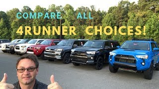 Compare ALL 2019 4Runner Trims How to pick the right one [upl. by Lati]