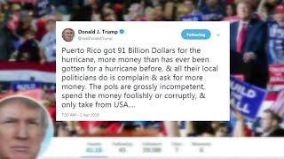 Puerto Rico governor says Trump misstated hurricane aid [upl. by Jannelle462]