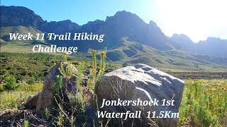 Week 11 of 20 Trail Hiking Challenge Jonkershoek 1st Waterfall 115Km [upl. by Mcadams]