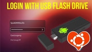 Login into Ubuntu Using USB Flash Drive [upl. by Sagerman733]