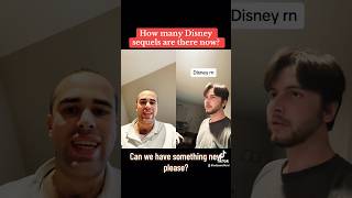 How many Disney sequels are there now tiktok youtubeshorts movies sequels pixar animation [upl. by Byrdie]