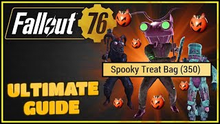 The Fastest Way To Get Treat Bags Spooky Scorched  Fallout 76 [upl. by Adnahsor]