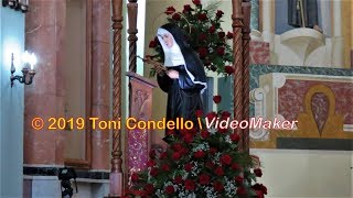 Oppido Mamertina Festa di Santa Rita da Cascia 2019  by ToniCondello2 [upl. by Chenay]