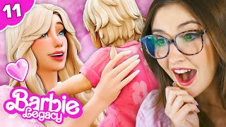 BABY 2 IS HERE 💖 Barbie Legacy 11 The Sims 4 [upl. by Anilorac]