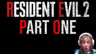 FIRST TIME PLAYING Resident Evil 2  Part One  Spooky Late Night Stream [upl. by Haet97]