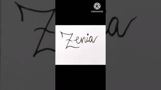 names zenia [upl. by Methuselah]