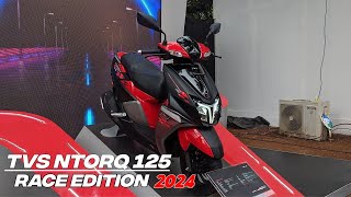 Tvs Ntorq 125 XP Race Edition New Model 2024 Complete Review price Features 💥 [upl. by Brozak]