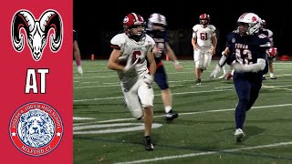 Cheshire at Foran  Varsity Football Highlights 2024 [upl. by Eenej516]