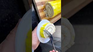 Swiss Roll Cake cake food easyrecipe shorts short shortvideo cooking [upl. by Yung]