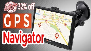 Best gps navigation  Junsun 7 inch HD Car GPS Navigation  top GPS navigator [upl. by Pattin]