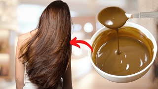 Dye hair naturally in a shiny brown color from the first use effective💯 [upl. by Publius]