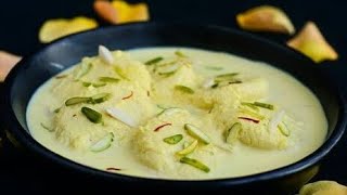 Rasmalai malai Rasmalai recipe with milk powder Eggless milk powder rasmalai recipe [upl. by Loutitia166]