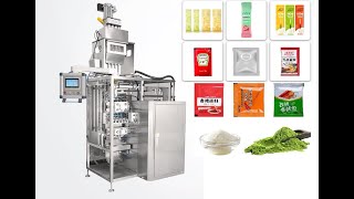 Multilane Electrolyte Powder Packing MachineTea Powder Packing Machine [upl. by Bethezel]