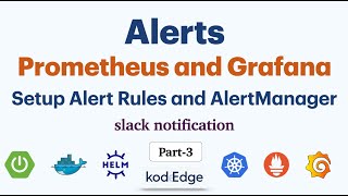 How to configure Prometheus AlertManager  Slack notifications  Part 3 [upl. by Ayahsal]