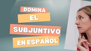 Modo Subjuntivo en español INDICATIVO vs SUBJUNTIVO nivel intermedio Spanish for foreigners [upl. by Leirbaj20]