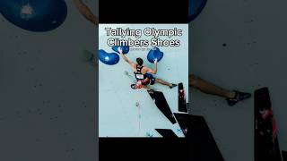 Tallying olympics sportclimbing shoes olympicclimbing climbingshoes olympics2024 [upl. by Michaele960]