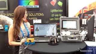 StellarNet Fiber Optic Spectrometers at SPIE in San Diego [upl. by Vinn]