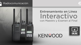 Programación básica para radios Kenwood [upl. by Ahsyla]